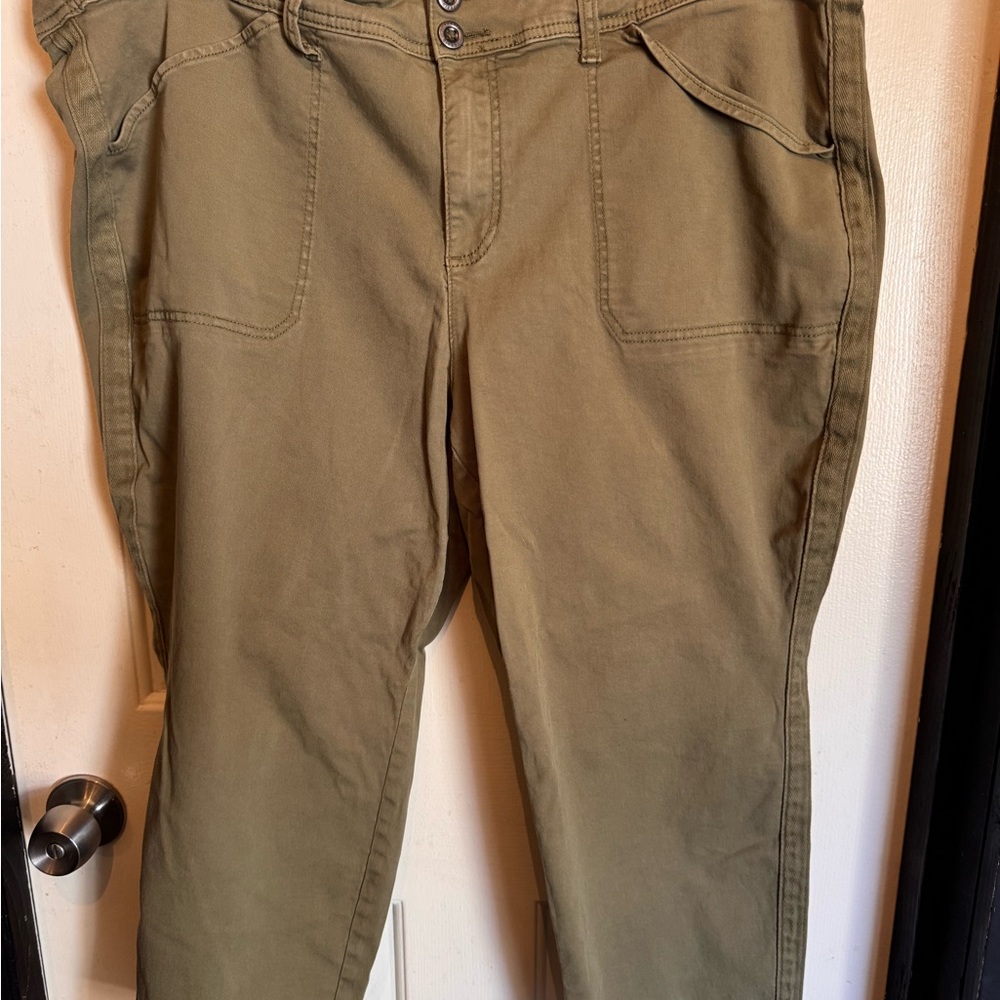 Torrid Women's Olive Trousers
